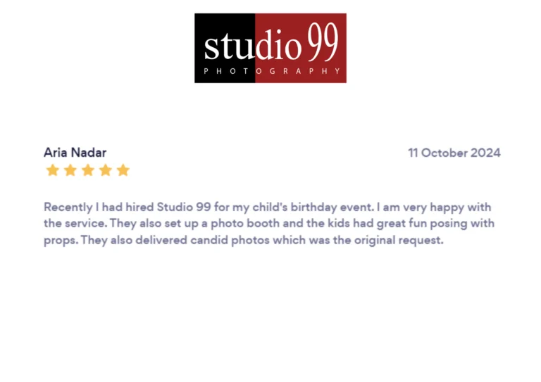 Studio99 review by Aria Nadar