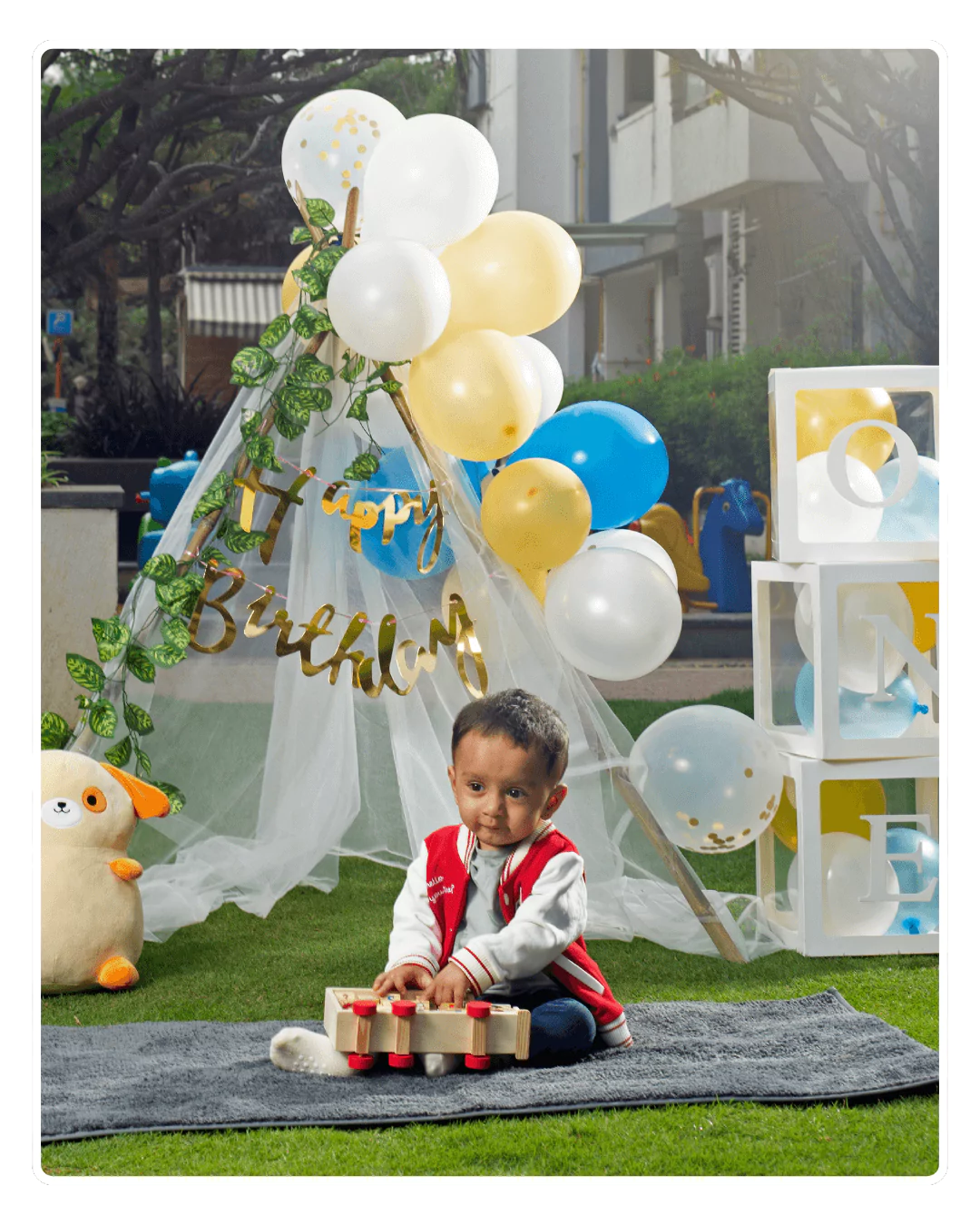 First birthday shoot